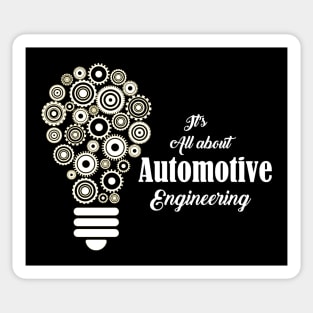 Automotive Engineers T-Shirt Sticker